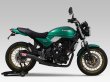 画像2: ヨシムラ Z650RS マフラー フルエキゾーストマフラー  機械曲ストレートサイクロン Duplex Shooter 政府認証 (2)