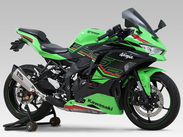 画像1: ヨシムラ Ninja ZX-25R マフラー スリップオンマフラー Slip-On HEPTA FORCE TSS サイクロン EXPORT SPEC 政府認証 (1)