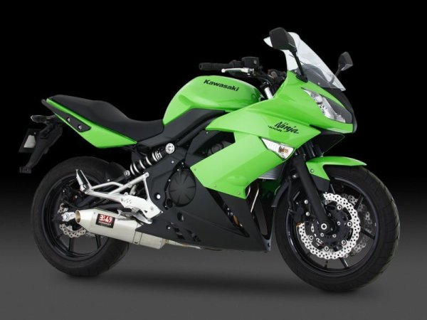 画像1: ヨシムラ Ninja400R ER-4n マフラー スリップオンマフラー Slip-On Oval-Coneサイクロン EXPORT SPEC (1)