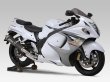 画像2: ヨシムラ GSX1300R HAYABUSA マフラー フルエキゾーストマフラー  チタン機械曲 Tri-Oval サイクロン 2本出し 2エンド 政府認証 (2)