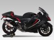 画像2: ヨシムラ Hayabusa マフラー スリップオンマフラー  Slip-On R-11Sq R サイクロン 2本出し EXPORT SPEC 政府認証 (2)