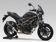 画像1: ヨシムラ SV650 SV650X マフラー スリップオンマフラー  USヨシムラ Slip-On ALPHAサイクロン 政府認証 (1)