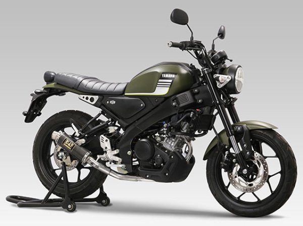 ヨシムラ　XSR155　フルエキゾーストマフラー　政府認証　GP-MAGNUM Webike | YOSHIMURA ヨシムラ 機械曲 GP-MAGNUMサイクロン