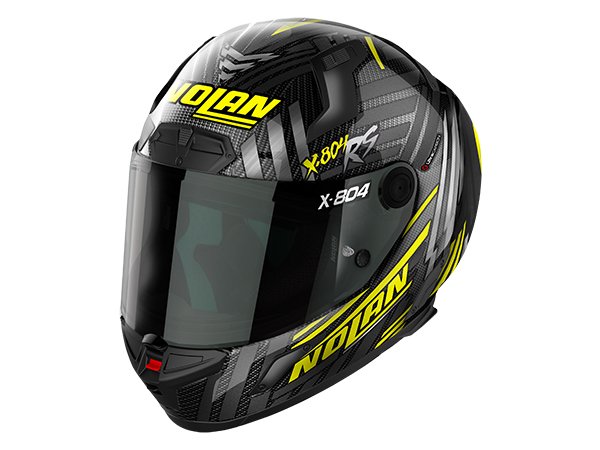 画像1: デイトナ NOLAN® X-804RS ULTRA CARBON SPECTRE イエロー/19 ヘルメット (1)