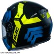 画像3: RSタイチ HJH212 | CS-15 マーシャル BLACK/BLUE/YELLOW(MC4H)  ヘルメット (3)