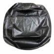 画像1: アッズ(AZZU) スペイシー125[JF04] メットイン シートカバー [黒]張替タイプ 国内生産 日本製シートカバー【全国送料無料】 (1)