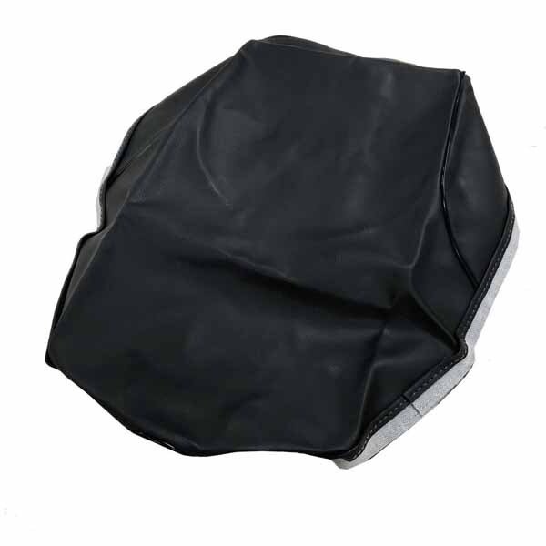 画像1: アッズ(AZZU) タイカブ100 小 Wシートタイプ(55cm) シートカバー [黒]張替タイプ 国内生産 日本製シートカバー【全国送料無料】 (1)