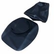 画像2: アッズ(AZZU) CB250R[MC19] シートカバー [黒]張替タイプ 国内生産 日本製シートカバー【全国送料無料】 (2)