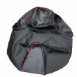画像1: アッズ(AZZU) フォルツァZ[MF08] シートカバー [黒]張替タイプ 国内生産 日本製シートカバー【全国送料無料】 (1)