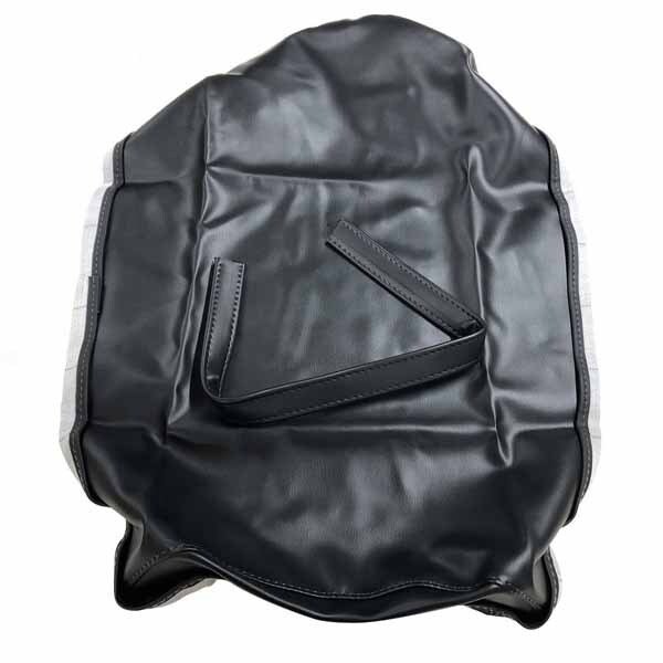 画像1: アッズ(AZZU) XL125R シートカバー [黒]張替タイプ 国内生産 日本製シートカバー【全国送料無料】 (1)