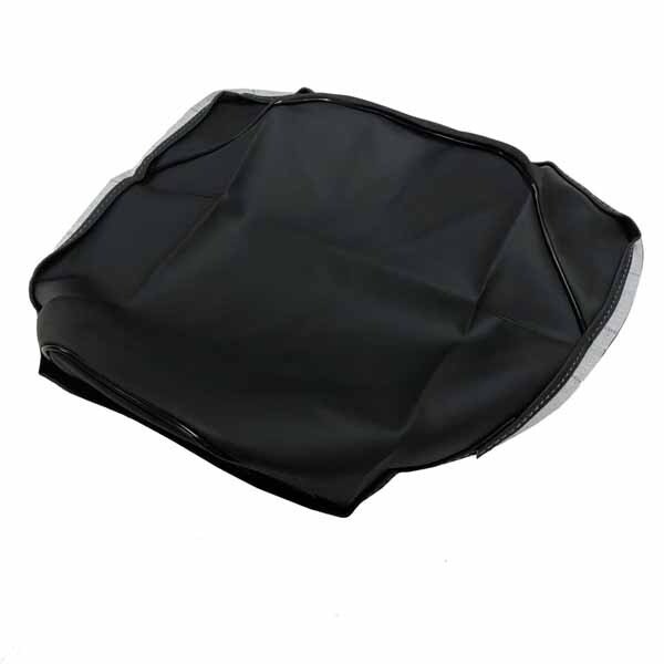画像1: アッズ(AZZU) CB50S シートカバー［黒］(張替) 国内生産 日本製シートカバー【全国送料無料】 (1)