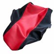 画像1: アッズ(AZZU) CRF1000L アフリカンツインアドベンチャースポーツ フロントローシート専 (フロントのみ)(SD04)(2016-2019) シートカバー［赤/黒ツートン］(張替)  国内生産 日本製シートカバー【全国送料無料】 (1)