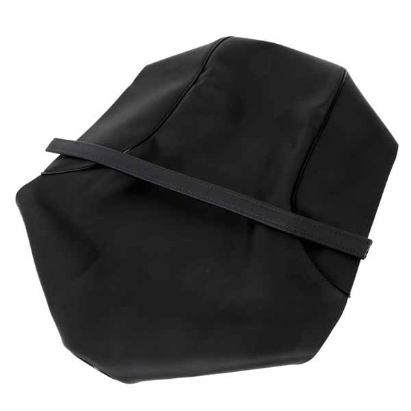 画像1: アッズ(AZZU) カブ110　ダブルシート（KIJIMA仕様） シートカバー［黒］（張替） 国内生産 日本製シートカバー【全国送料無料】 (1)