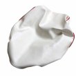 画像2: アッズ(AZZU) スーパーディオ(Dio)[AF27] シートカバー [白カバー・赤パイピング]被せタイプ 国内生産 日本製シートカバー【全国送料無料】 (2)