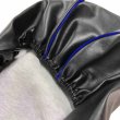 画像2: アッズ(AZZU) ディオ(Dio)[AF62] シートカバー [黒カバー・青パイピング]被せタイプ 国内生産 日本製シートカバー【全国送料無料】 (2)