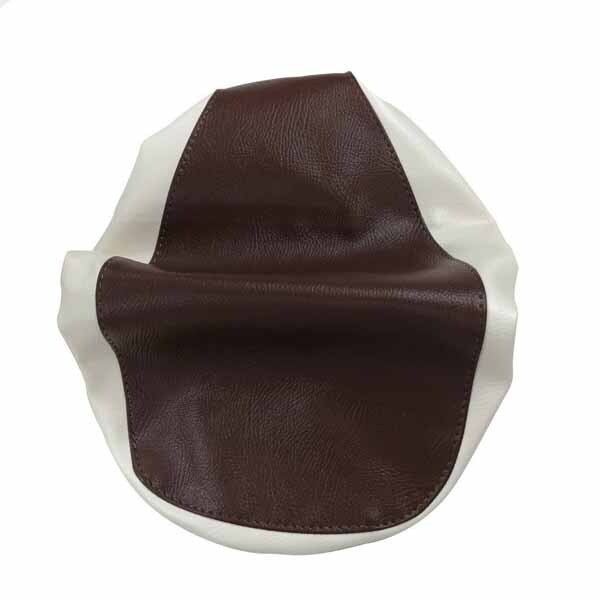画像1: アッズ(AZZU) ジョルノ[AF24] シートカバー [茶/白]被せタイプ 国内生産 日本製シートカバー【全国送料無料】 (1)