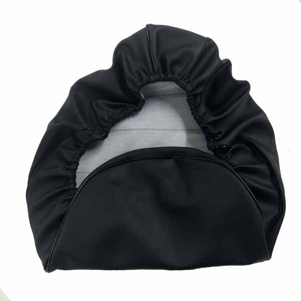 画像1: アッズ(AZZU) メットインリード50 シートカバー [黒]被せタイプ 国内生産 日本製シートカバー【全国送料無料】 (1)