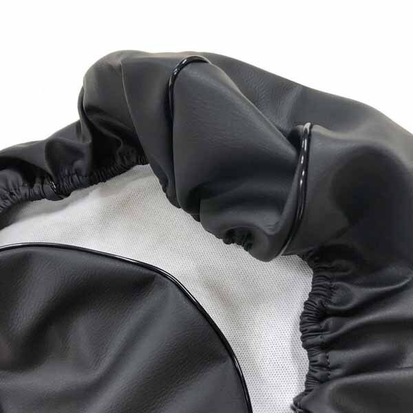 画像1: アッズ(AZZU) スペイシー125 メットイン シートカバー [黒/被せるタイプ] 国内生産 日本製シートカバー【全国送料無料】 (1)