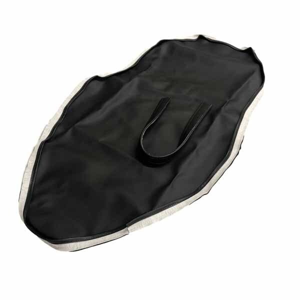 画像1: アッズ(AZZU) KLX250 シートカバー [黒/張替タイプ] 国内生産 日本製シートカバー【全国送料無料】 (1)
