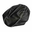 画像2: アッズ(AZZU) W650 EJ650A1/C1  1999 シートカバー［黒］(張替) 国内生産 日本製シートカバー【全国送料無料】 (2)