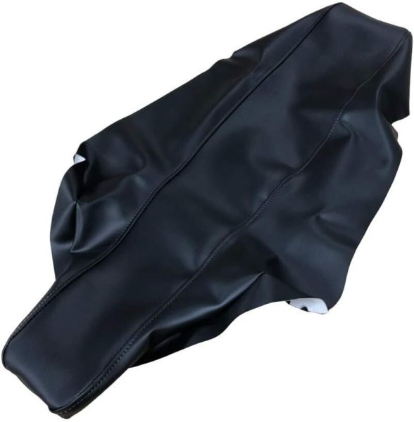画像1: アッズ(AZZU) KLX250 後期(2008-2016)(FI車) シートカバー［黒］(張替) 国内生産 日本製シートカバー【全国送料無料】 (1)