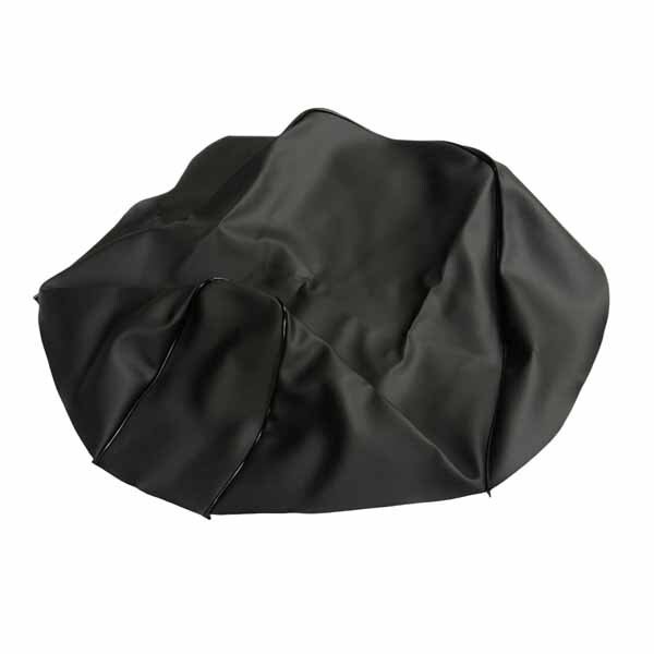 画像1: アッズ(AZZU) レッツ5 シートカバー [黒/張替タイプ] 国内生産 日本製シートカバー【全国送料無料】 (1)