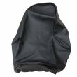 画像1: アッズ(AZZU) GN125 シートカバー［黒］(張替) 国内生産 日本製シートカバー【全国送料無料】 (1)
