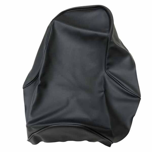 画像1: アッズ(AZZU) GN125 シートカバー［黒］(張替) 国内生産 日本製シートカバー【全国送料無料】 (1)
