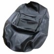 画像2: アッズ(AZZU) スカイウェイブ250SS(CJ46A)2008- /400SS   シートカバー［黒エンボス］(張替) 国内生産 日本製シートカバー【全国送料無料】 (2)