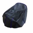 画像1: アッズ(AZZU) レッツ　(CA4AA)4ST シートカバー［黒カバー・青パイピング］(張替) 国内生産 日本製シートカバー【全国送料無料】 (1)