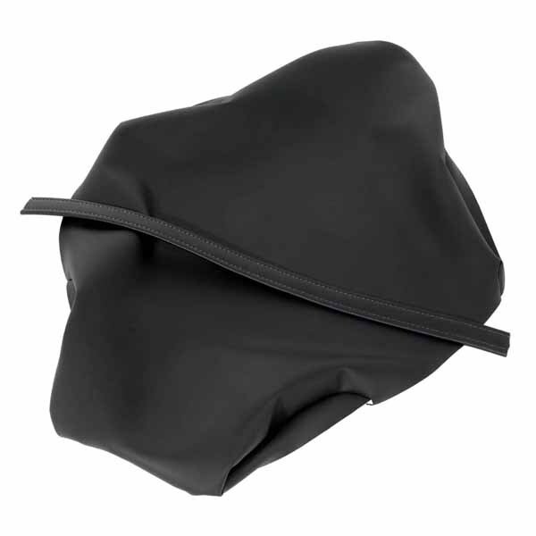 画像1: アッズ(AZZU) TS125R  (SF15A)  シートカバー［黒］(張替) 国内生産 日本製シートカバー【全国送料無料】 (1)