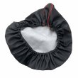 画像1: アッズ(AZZU) セピア[CA1EA] シートカバー [黒カバー・赤パイピング/被せるタイプ] 国内生産 日本製シートカバー【全国送料無料】 (1)