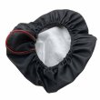 画像2: アッズ(AZZU) セピア[CA1EA] シートカバー [黒カバー・赤パイピング/被せるタイプ] 国内生産 日本製シートカバー【全国送料無料】 (2)