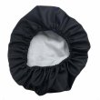 画像2: アッズ(AZZU) レッツ2[CA1KA] シートカバー [黒カバー・青パイピング/被せるタイプ] 国内生産 日本製シートカバー【全国送料無料】 (2)