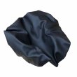 画像2: アッズ(AZZU) レッツ [CA1KA](給油口タンク中仕様) シートカバー [黒/被せるタイプ] 国内生産 日本製シートカバー【全国送料無料】 (2)