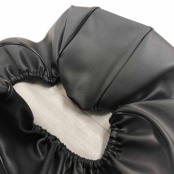 画像1: アッズ(AZZU) アドレスV50(CA42A)(CA44A)(CA4BA) シートカバー［黒］(被せ) 国内生産 日本製シートカバー【全国送料無料】 (1)