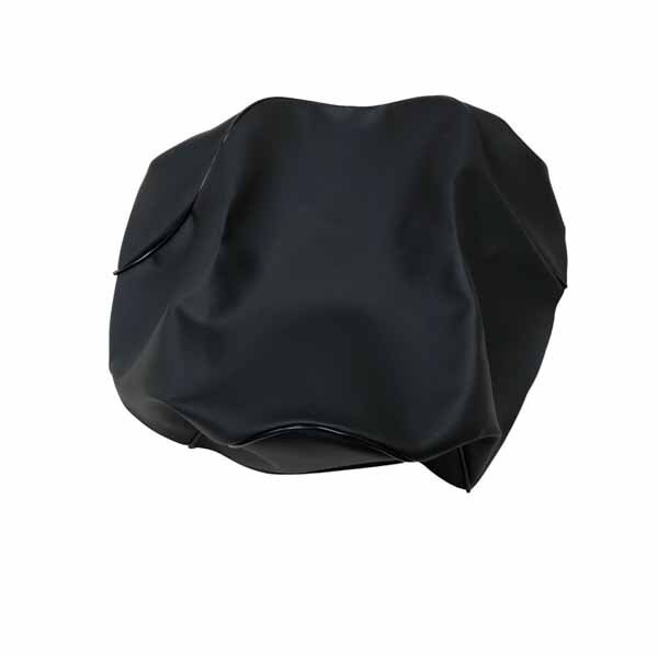 画像1: アッズ(AZZU) [27V]ジョグ前期(JOG)  シートカバー [黒/張替タイプ] 国内生産 日本製シートカバー【全国送料無料】 (1)