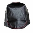 画像2: アッズ(AZZU) [3YK]スーパージョグ(JOG) シートカバー [黒カバー・赤パイピング/張替タイプ] 国内生産 日本製シートカバー【全国送料無料】 (2)