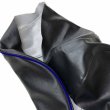 画像1: アッズ(AZZU) [5AU]ビーノ シートカバー [黒カバー・青パイピング/張替タイプ] 国内生産 日本製シートカバー【全国送料無料】 (1)