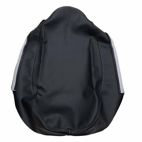 画像1: アッズ(AZZU) [3HT]SR400  シートカバー [黒/張替タイプ] 国内生産 日本製シートカバー【全国送料無料】 (1)