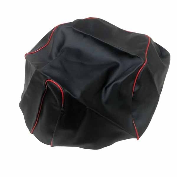 画像1: アッズ(AZZU) ジョグ 4サイクル[SA39J] シートカバー [黒カバー・青パイピング/張替タイプ] 国内生産 日本製シートカバー【全国送料無料】 (1)