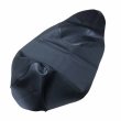 画像1: アッズ(AZZU) エアロックス125/155　NVX125/155  2017-2020 シートカバー［黒/エンボス黒ツートン］(張替) 国内生産 日本製シートカバー【全国送料無料】 (1)