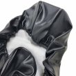 画像2: アッズ(AZZU) シグナスＸ125 SE44J(1YP)前期 シートカバー［黒］(被せ) 国内生産 日本製シートカバー【全国送料無料】 (2)