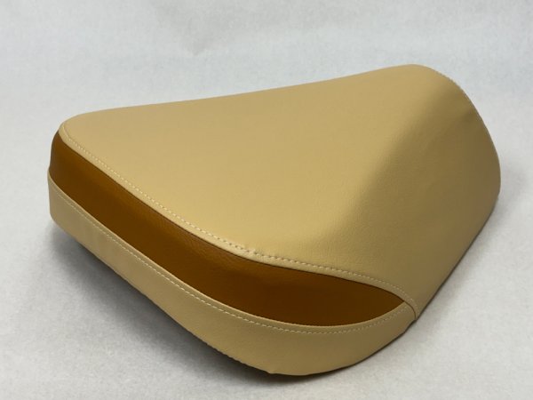 画像5: Cifmo(シフモ) CT125シートカバー ハンターカブシートカバー【ベージュ/ブラウン】(被せるだけの簡単装着) 日本製シートカバー【全国送料無料】 (5)