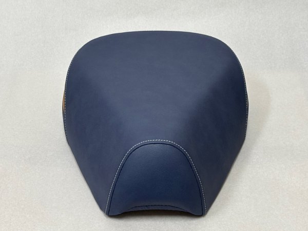 画像7: Cifmo(シフモ) スーパーカブ50/110(AA09/JA59) シートカバー【ネイビー／キャメル】(被せるだけの簡単装着) 日本製シートカバー【全国送料無料】 (7)