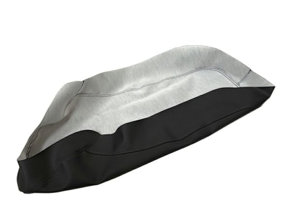 画像2: Cifmo(シフモ) CB125T(JC06) シートカバー 黒 張替タイプ 安心の日本製 高品質 シートリペア CIF-71940 【送料無料 一部地域除く】 (2)