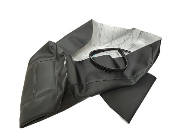 画像2: Cifmo(シフモ) フュージョン(MF02) シートカバー 黒 張替タイプ 安心の日本製 高品質 シートリペア CIF-72343 【送料無料 一部地域除く】 (2)