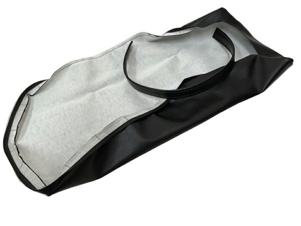 画像2: Cifmo(シフモ) CB400SF 初期型1枚もの(NC31) シートカバー 黒 張替タイプ 安心の日本製 高品質 シートリペア CIF-72381 【送料無料 一部地域除く】 (2)