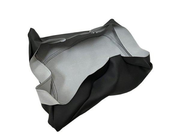 画像2: Cifmo(シフモ) PS250 後のみ　(タンデムシート専用) シートカバー 黒 張替タイプ 安心の日本製 高品質 シートリペア CIF-75627 【送料無料 一部地域除く】 (2)