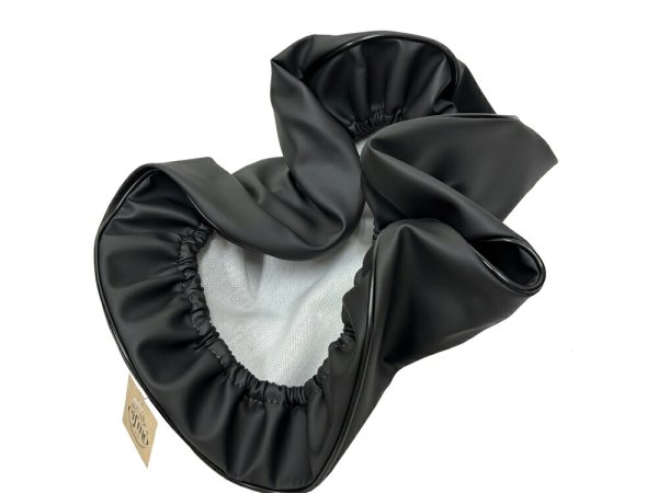 画像2: Cifmo(シフモ) アドレスV50 シートカバー 黒  被せタイプ 安心の日本製 高品質 シートリペア CIF-77539 【送料無料 一部地域除く】 (2)